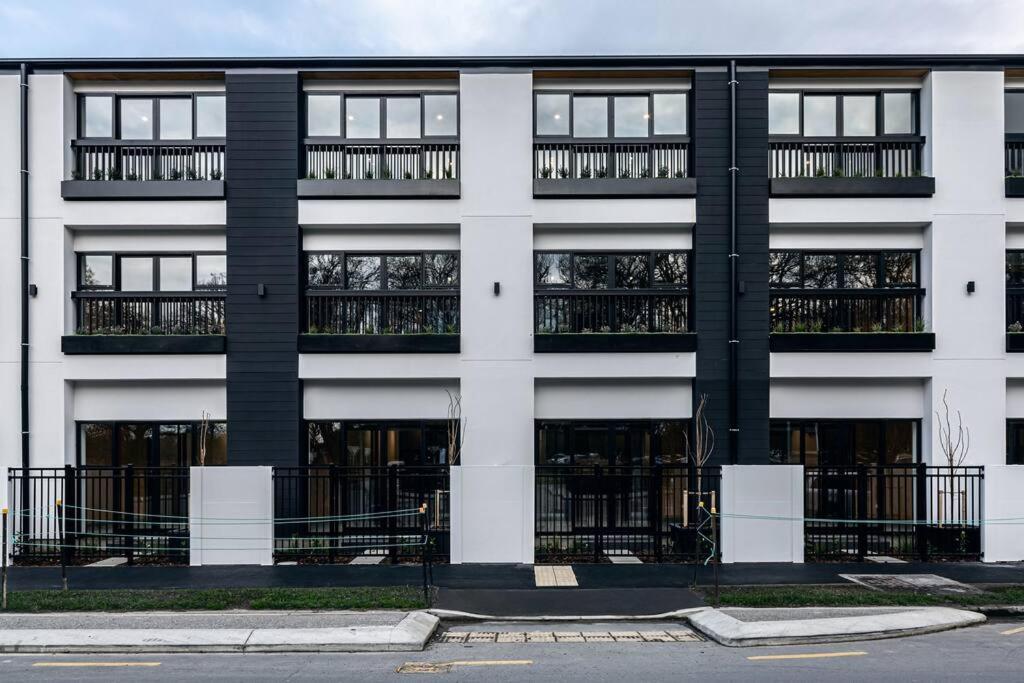 Stellar Central City Apartment - Hagley Park Christchurch Eksteriør bilde